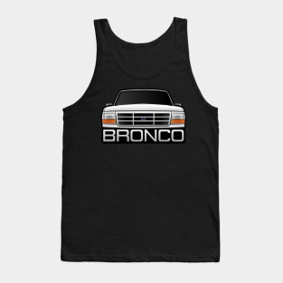 Ford Bronco White Obs Tank Top